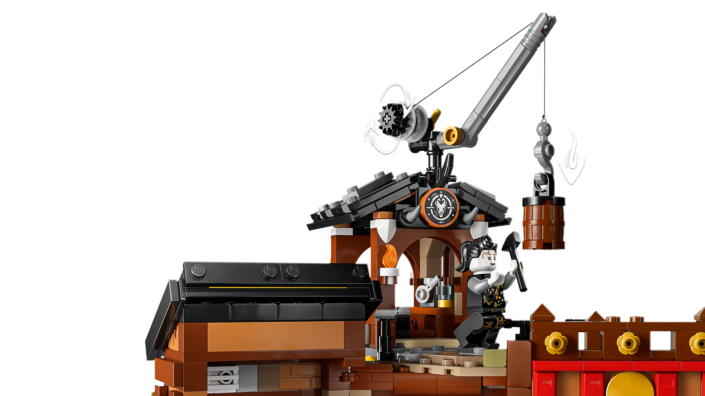 LEGO NINJAGO Old Town building set 4851 pieces, imported from the UK