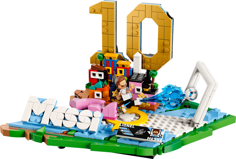 LEGO Lionel Messi Football Highlights building set 500 pieces, imported from the UK