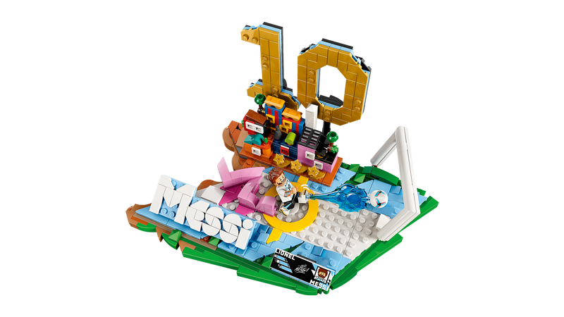 LEGO Lionel Messi Football Highlights building set 500 pieces, imported from the UK