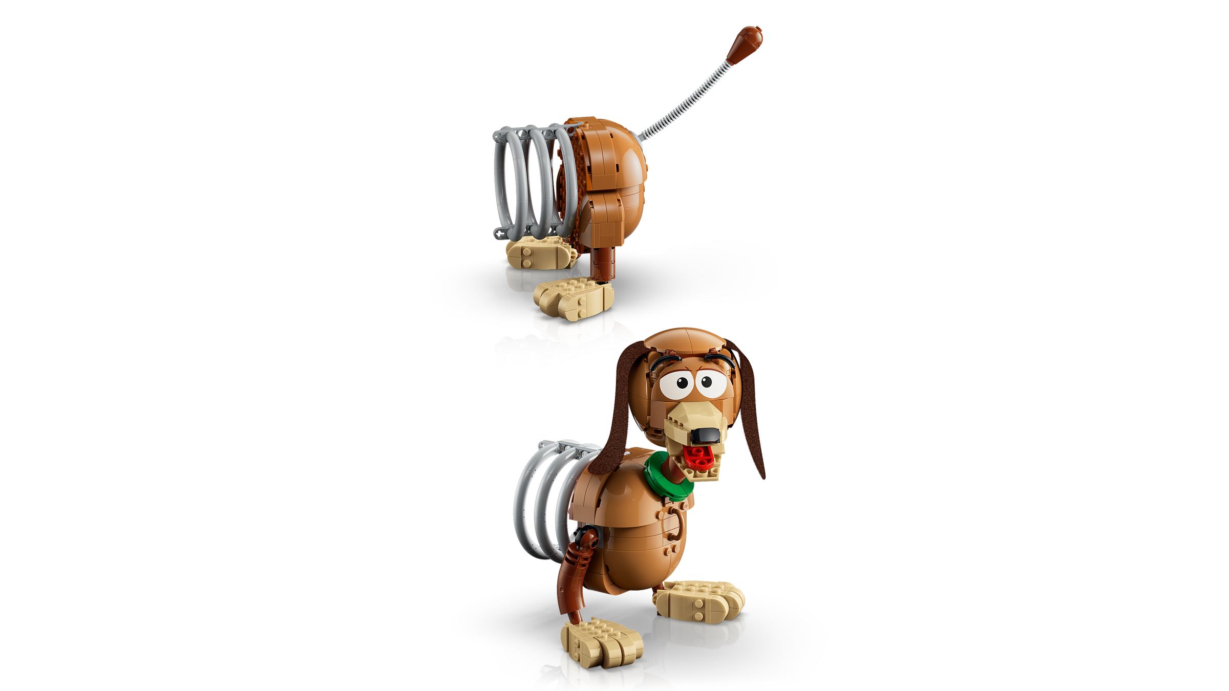 LEGO Toy Story Slinky Dog Bookends building set 43301, UK version
