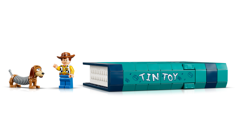 LEGO Toy Story Slinky Dog Bookends building set 43301, UK version