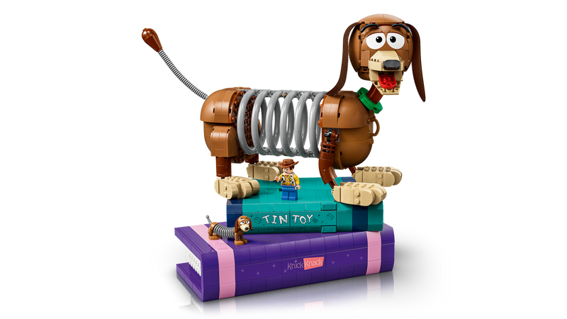 LEGO Toy Story Slinky Dog Bookends building set 43301, UK version