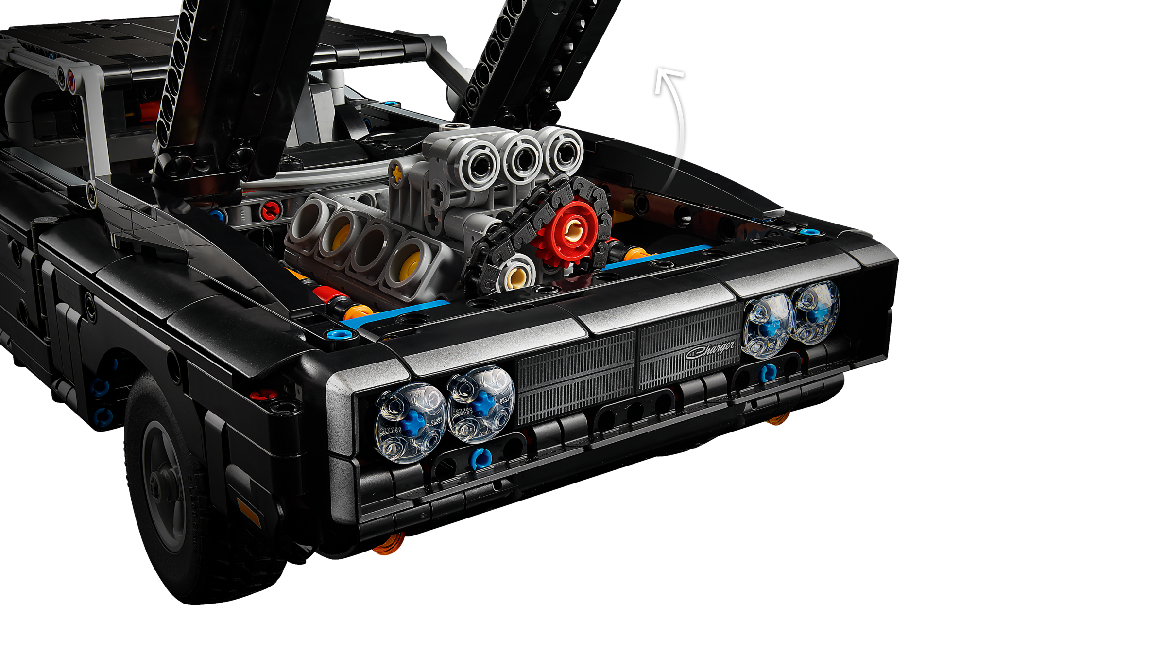 LEGO Fast and Furious Dodge Charger R/T car model (British brand)