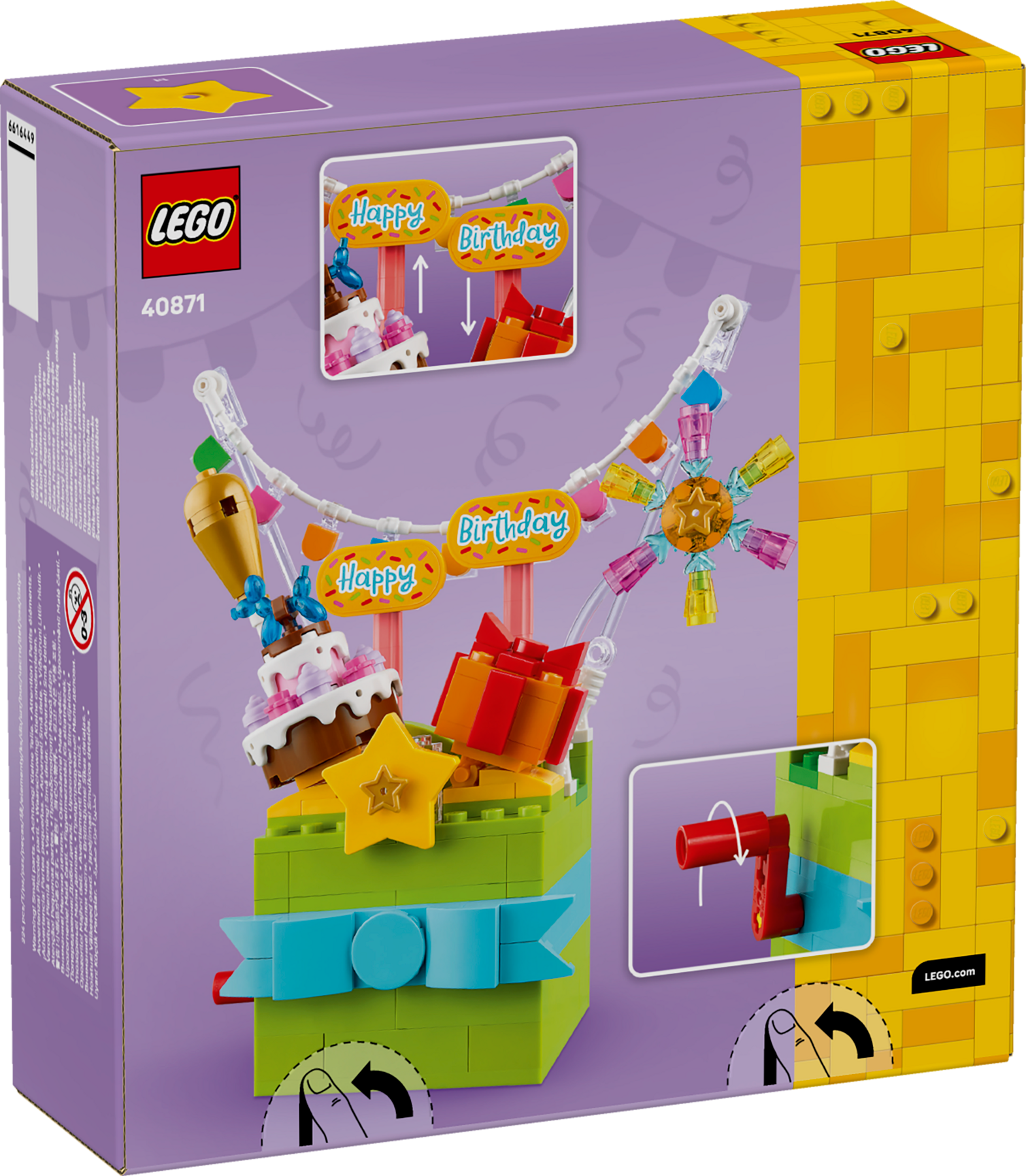 LEGO Gift Box Celebration building set 224 pieces (British brand)