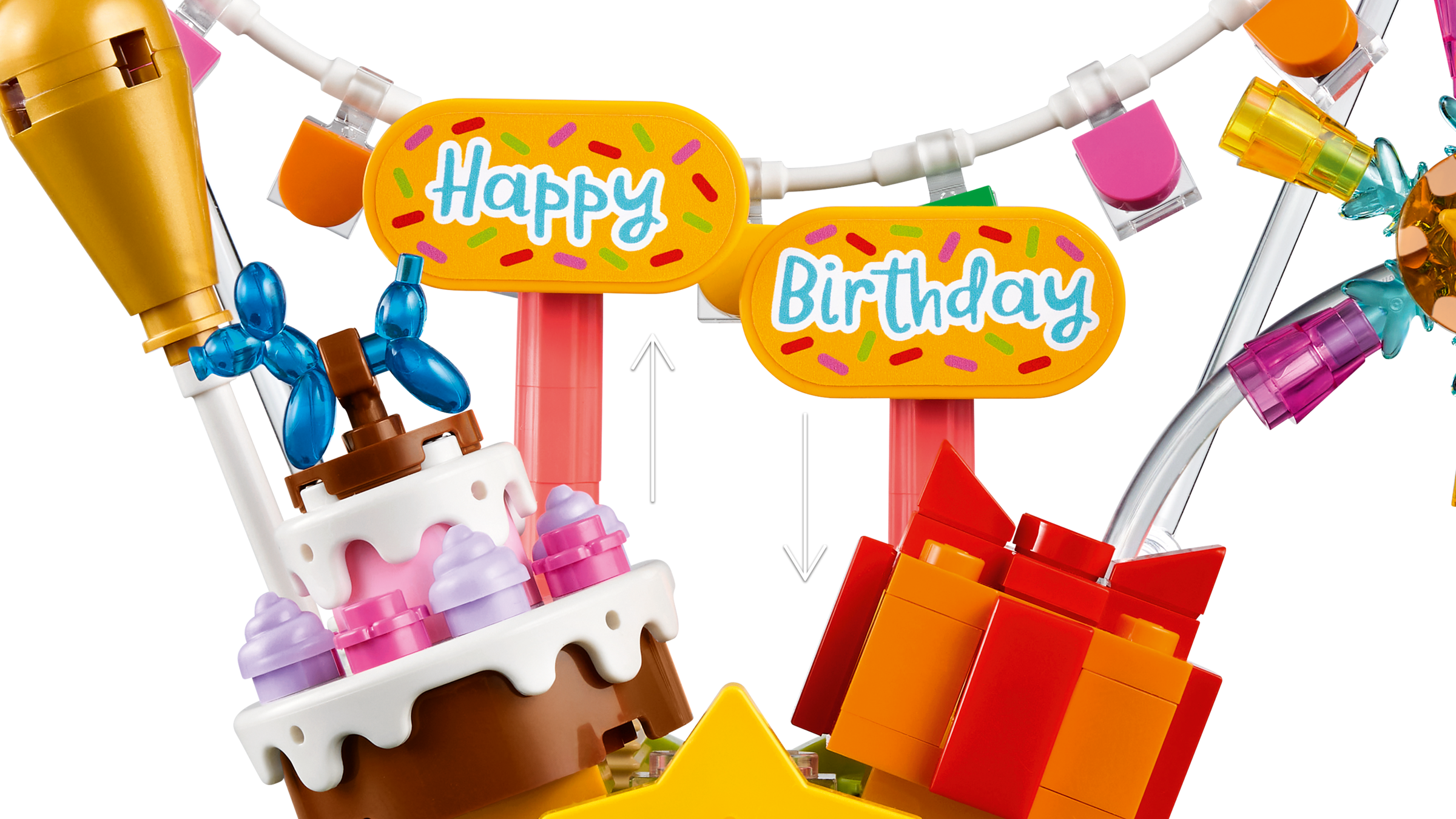 LEGO Gift Box Celebration building set 224 pieces (British brand)