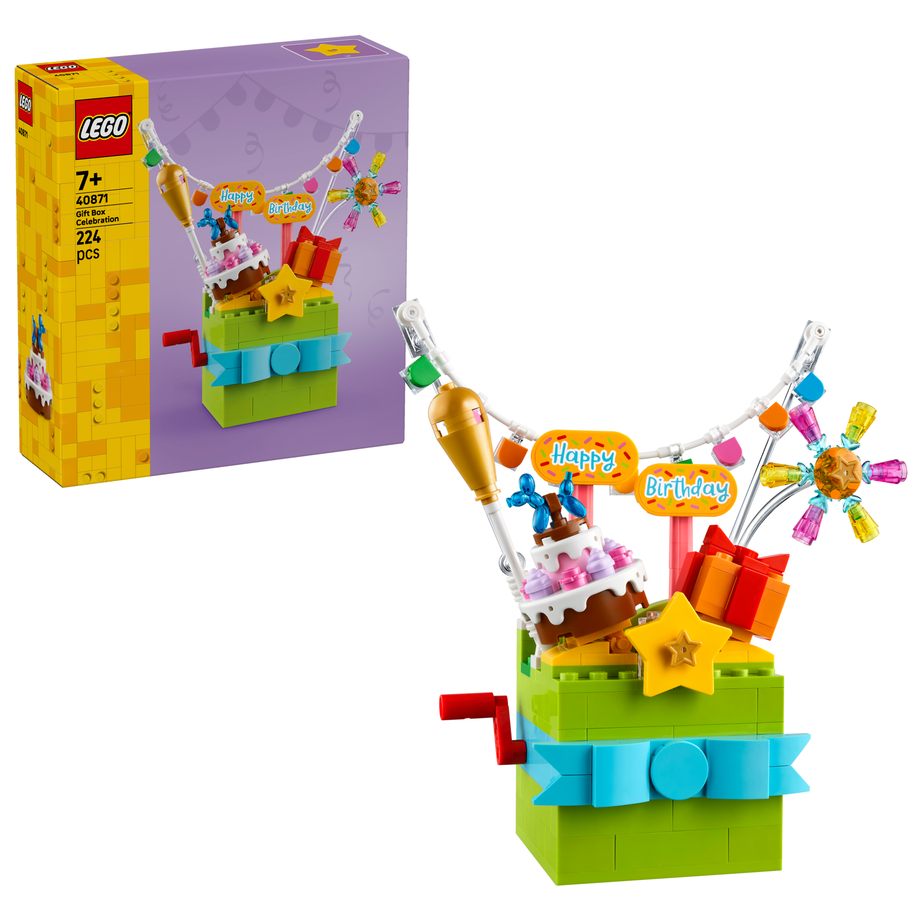 LEGO Gift Box Celebration building set 224 pieces (British brand)