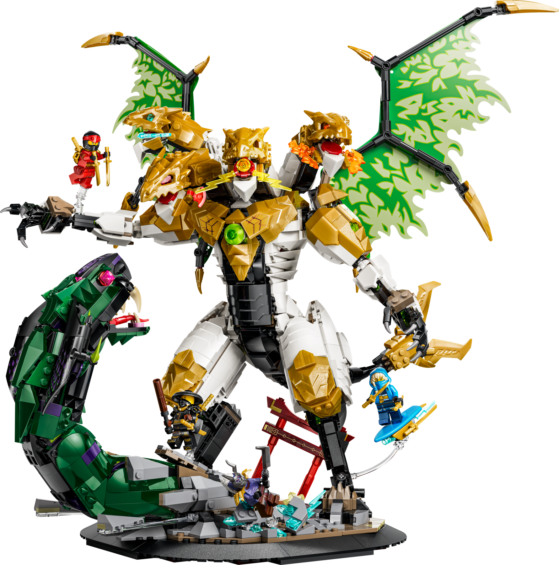 LEGO NINJAGO Ultra Dragon Battle set 71872 - British product