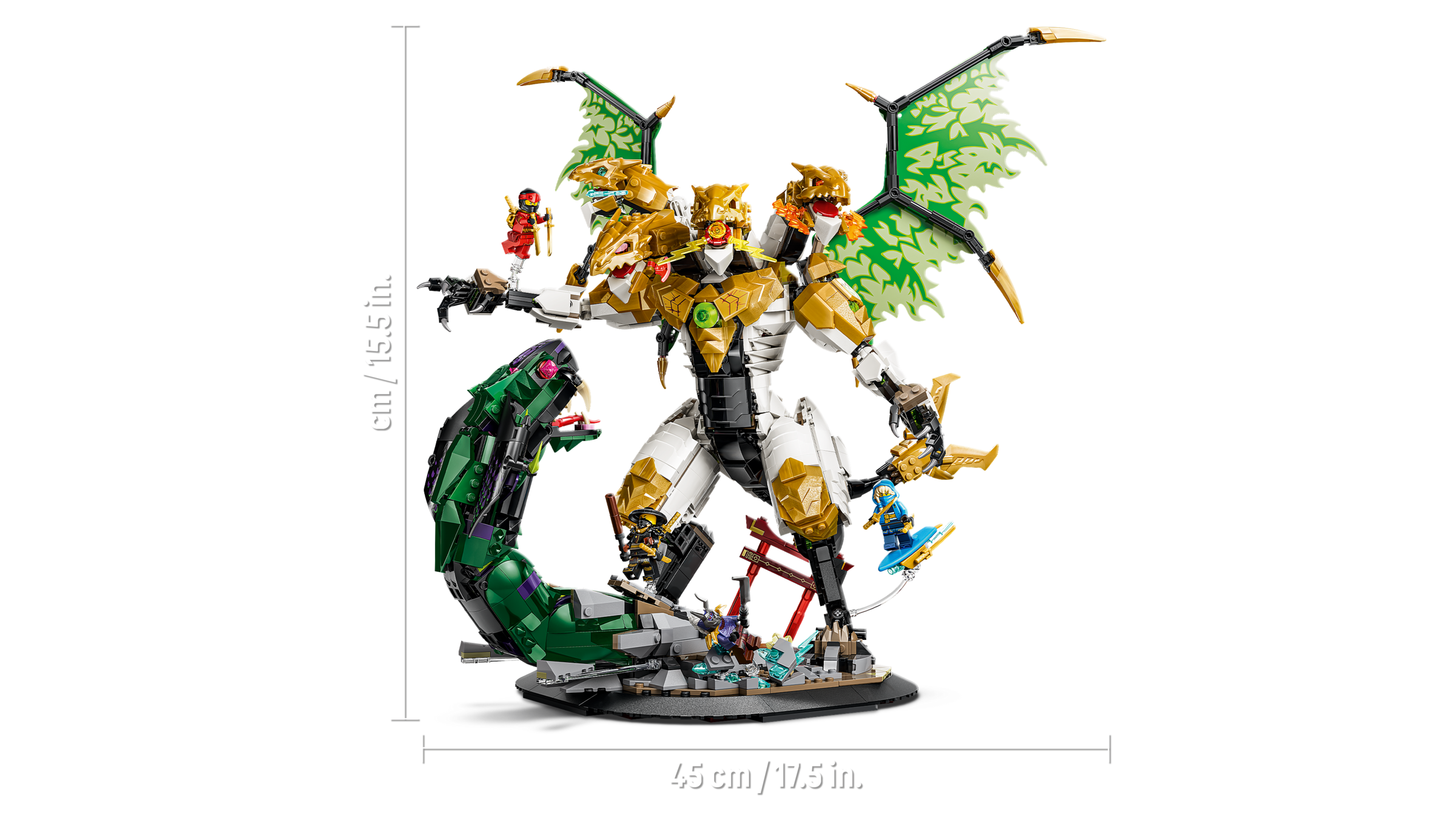 LEGO NINJAGO Ultra Dragon Battle set 71872 - British product
