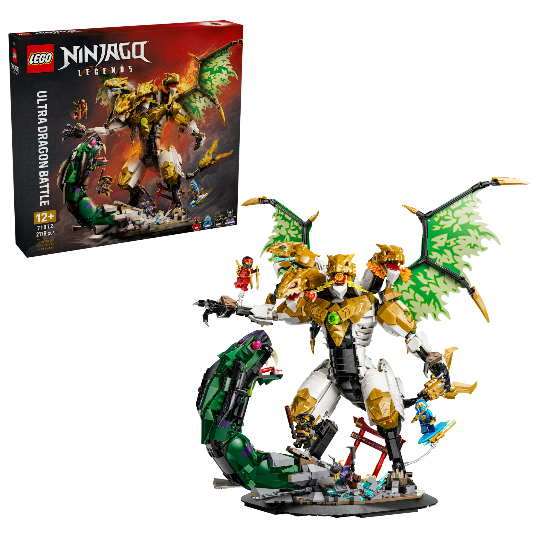 LEGO NINJAGO Ultra Dragon Battle set 71872 - British product