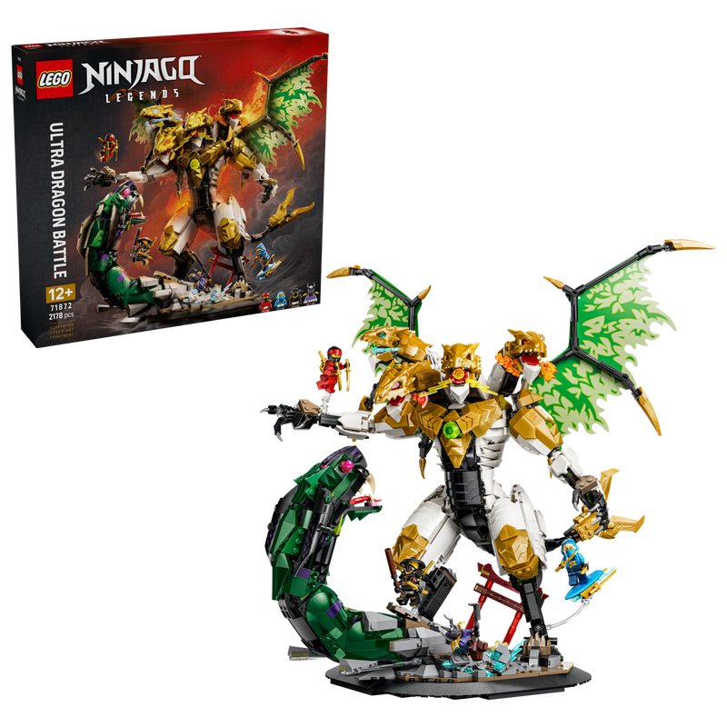 LEGO NINJAGO Ultra Dragon Battle set 71872 - British product
