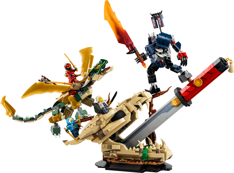 LEGO NINJAGO Battle at the Dragon's Blade 1016-piece building set (British brand)