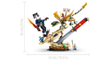 LEGO NINJAGO Battle at the Dragon's Blade 1016-piece building set (British brand)