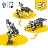 LEGO Creator Gray Wolf building set 657 pieces, UK version