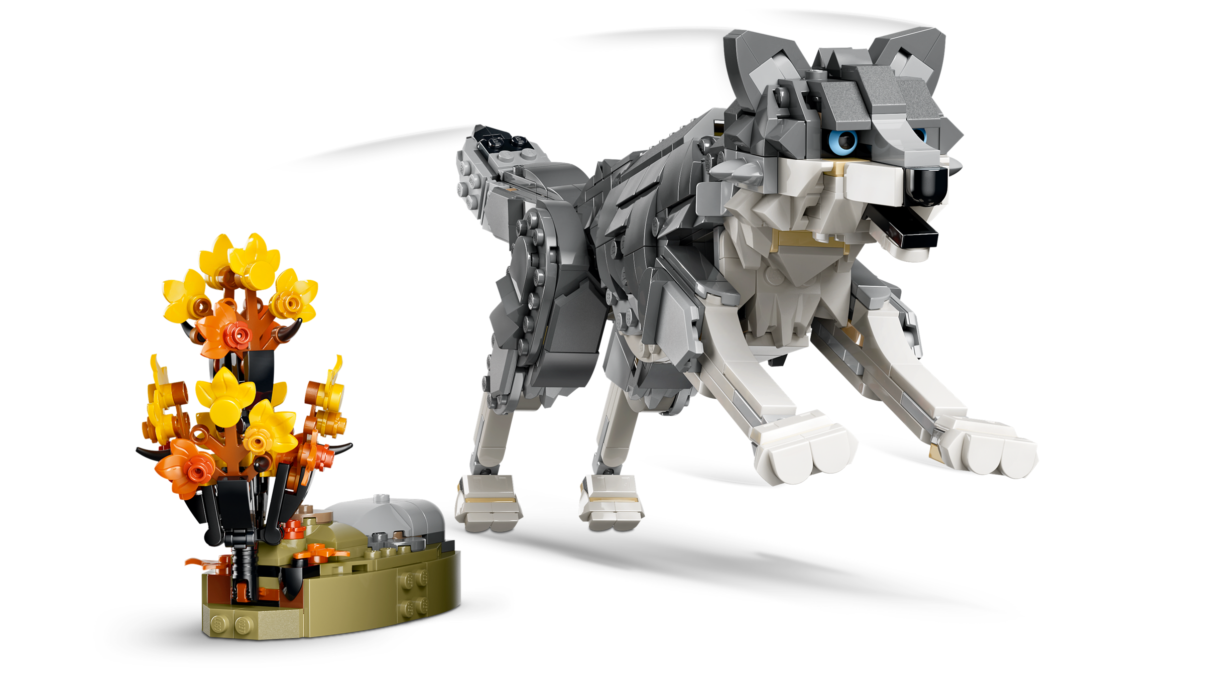 LEGO Creator Gray Wolf building set 657 pieces, UK version