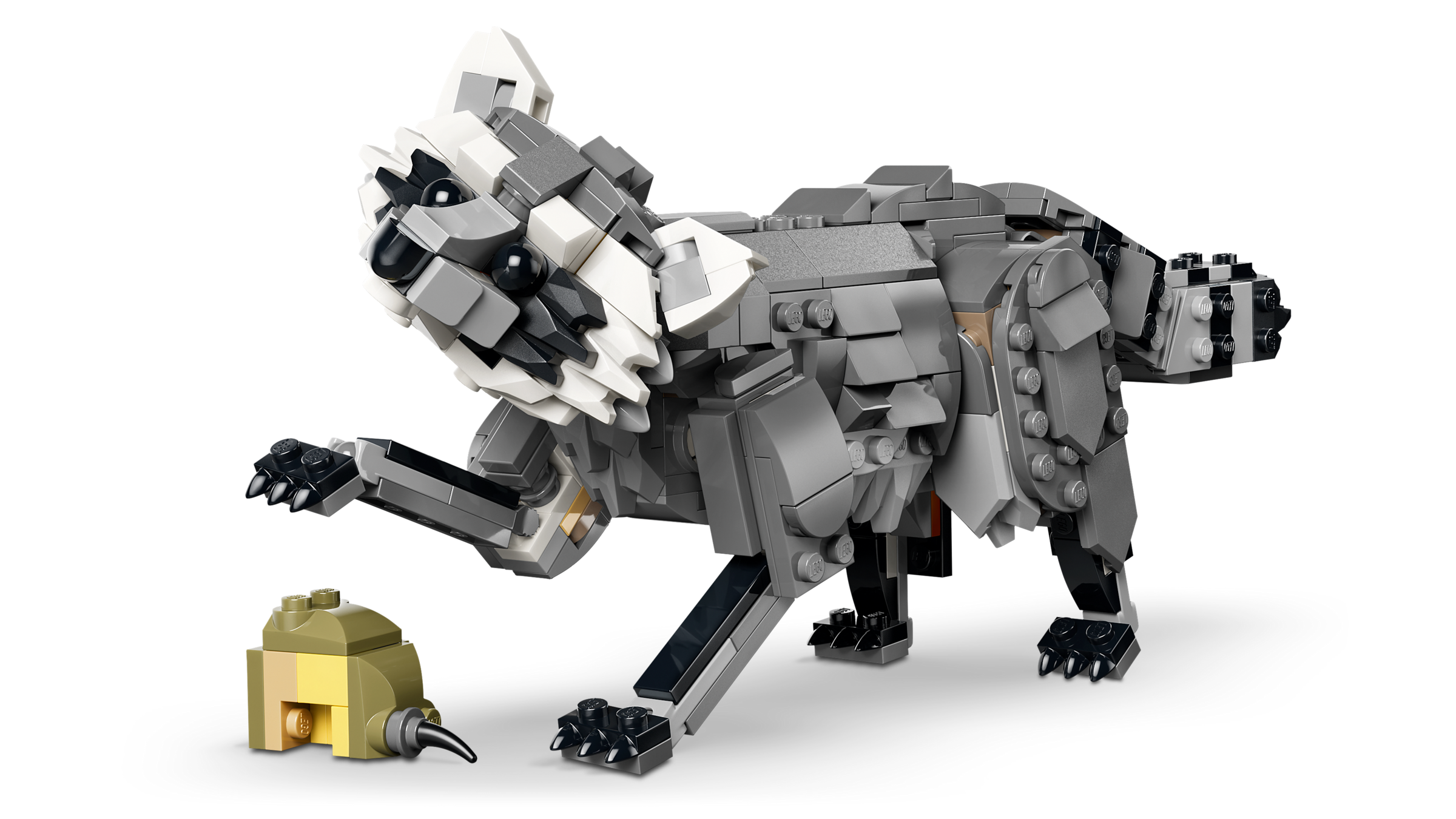 LEGO Creator Gray Wolf building set 657 pieces, UK version