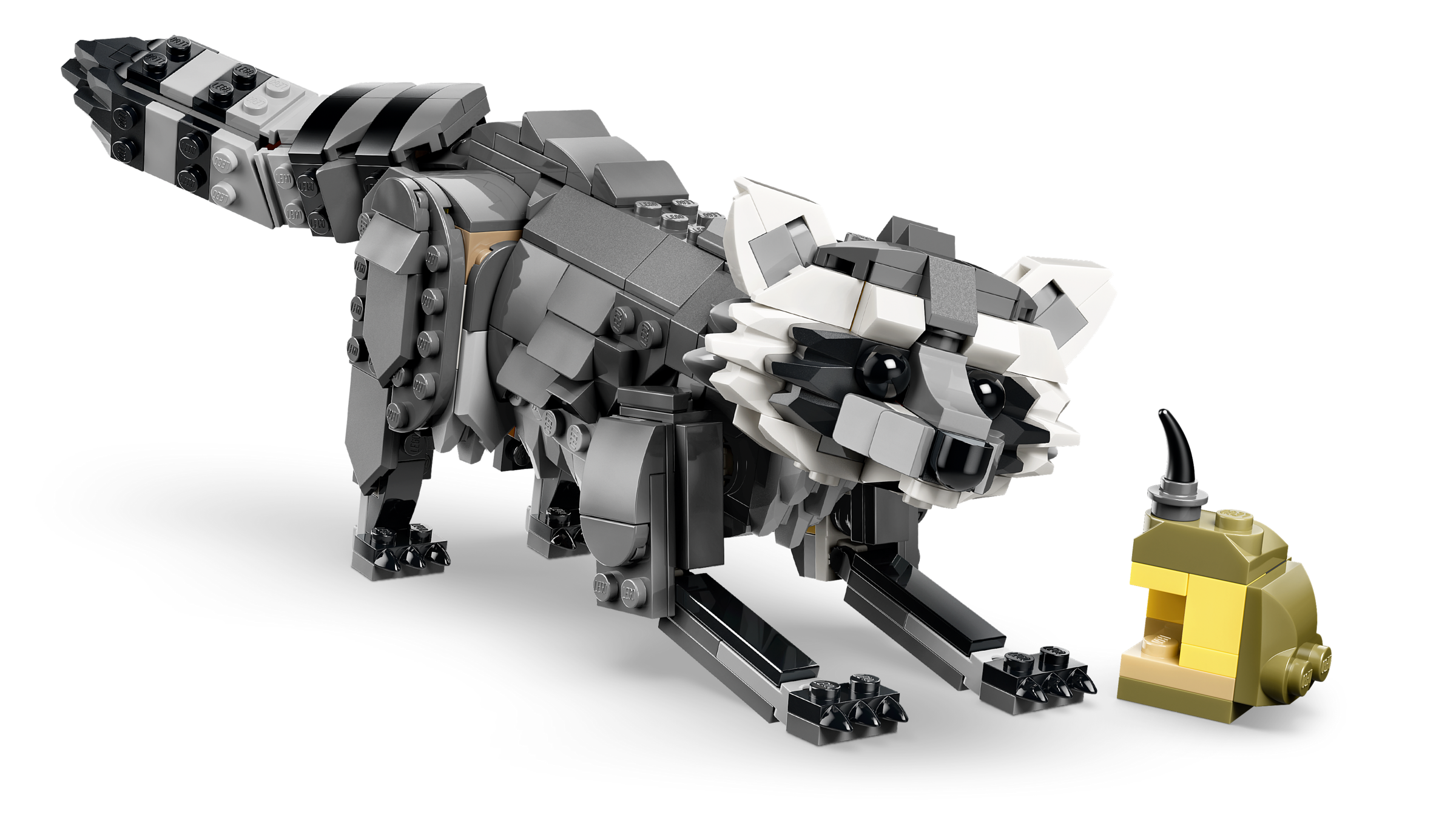 LEGO Creator Gray Wolf building set 657 pieces, UK version