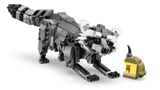 LEGO Creator Gray Wolf building set 657 pieces, UK version