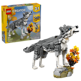 LEGO Creator Gray Wolf building set 657 pieces, UK version