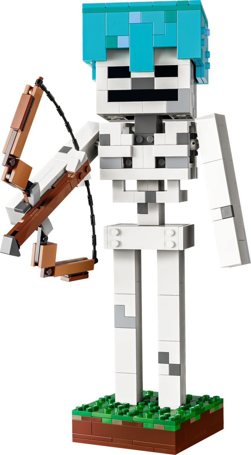 LEGO Minecraft Skeleton building set with bow and arrow 502 pieces (British brand)