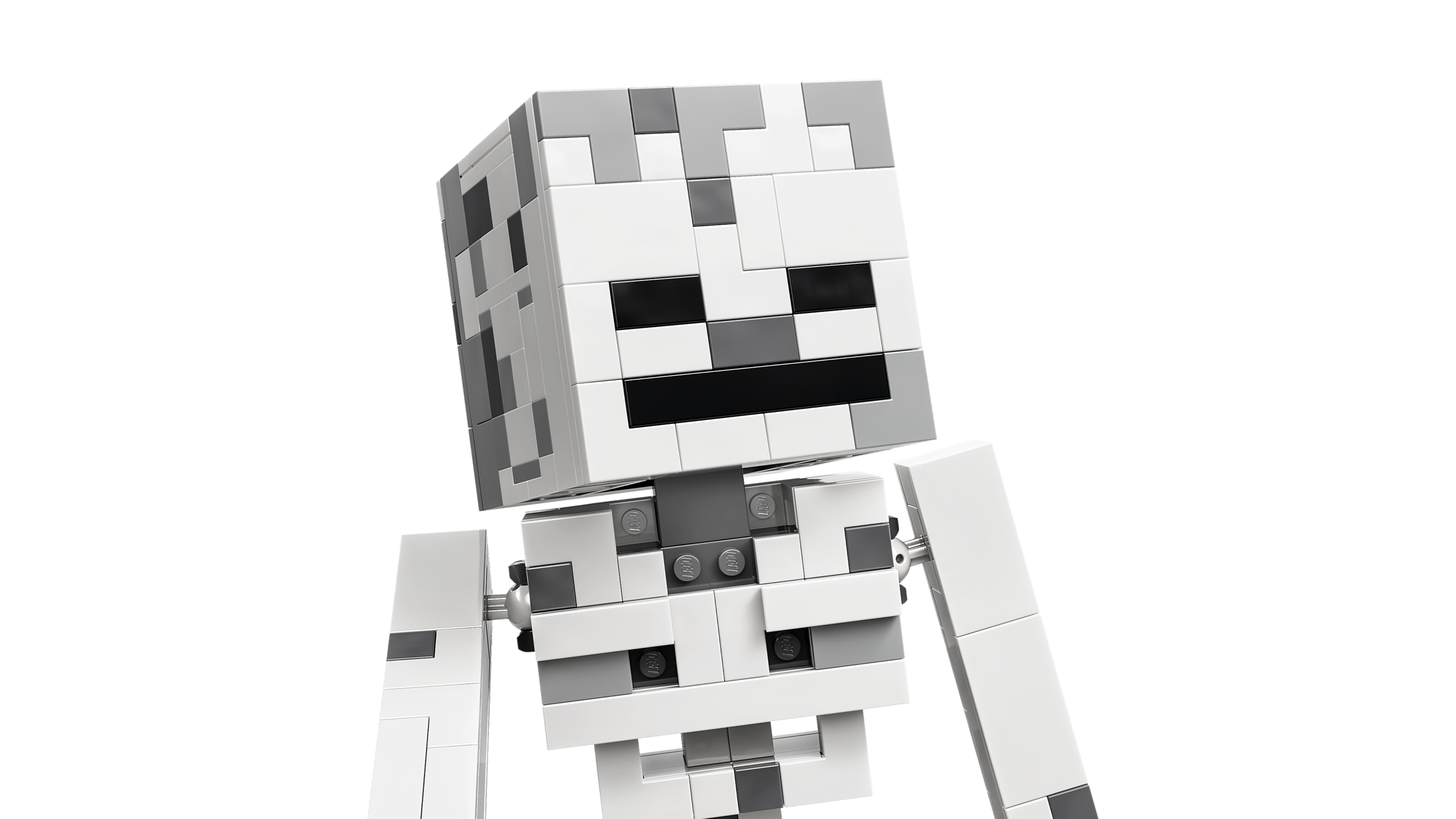 LEGO Minecraft Skeleton building set with bow and arrow 502 pieces (British brand)