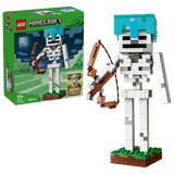 LEGO Minecraft Skeleton building set with bow and arrow 502 pieces (British brand)