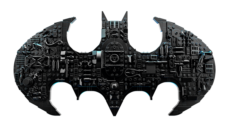 LEGO Batman Logo building set 678 pieces - British product