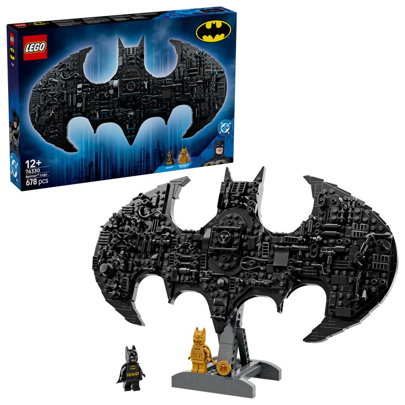 LEGO Batman Logo building set 678 pieces - British product