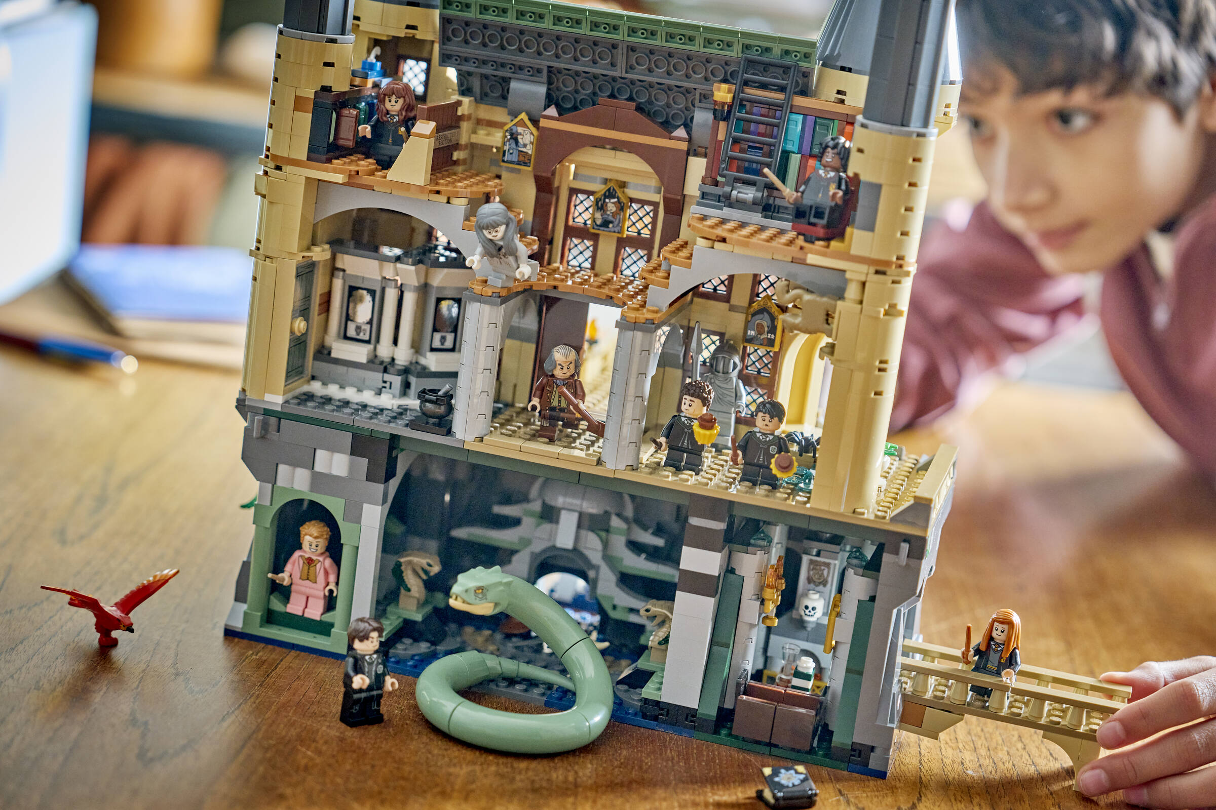 LEGO Harry Potter Hogwarts Castle East Wing building set, imported from the UK