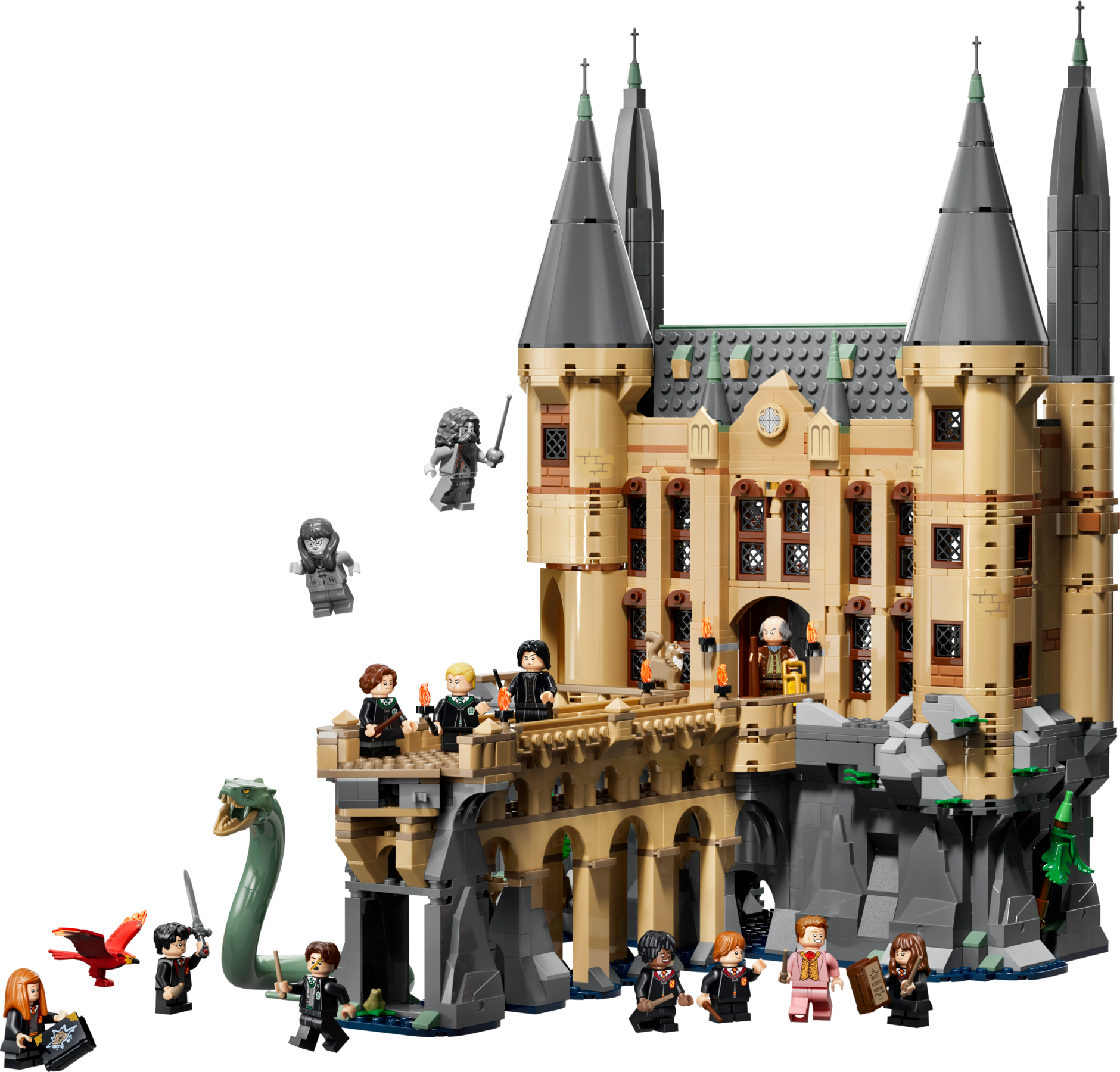 LEGO Harry Potter Hogwarts Castle East Wing building set, imported from the UK