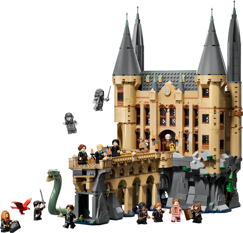 LEGO Harry Potter Hogwarts Castle East Wing building set, imported from the UK