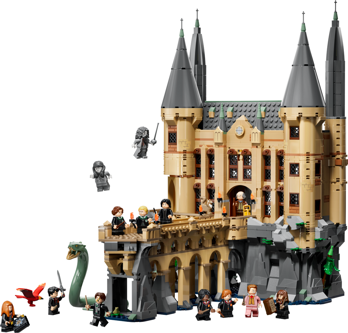 LEGO Harry Potter Hogwarts Castle East Wing building set, imported from the UK