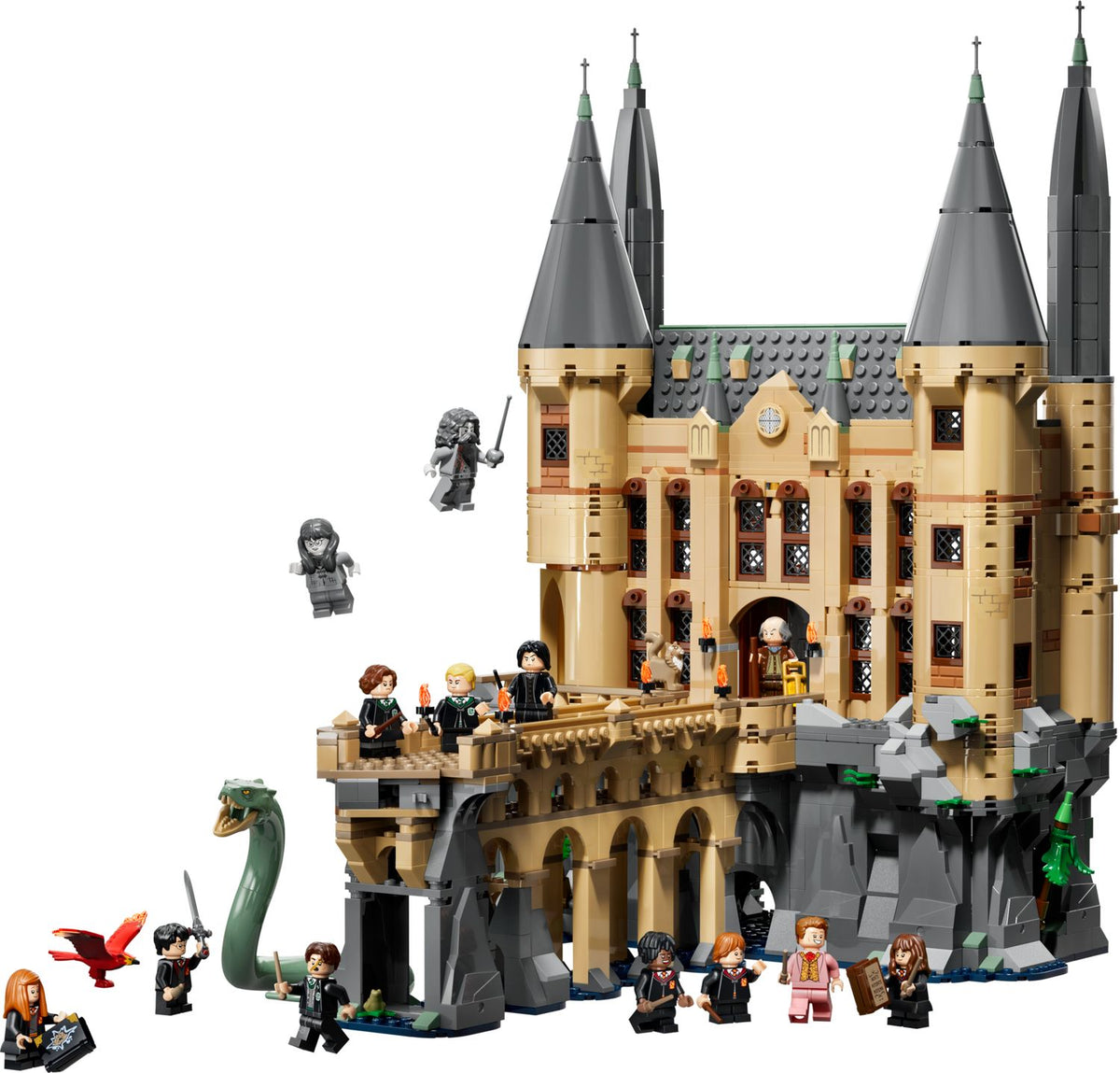 LEGO Harry Potter Hogwarts Castle East Wing building set, imported from the UK