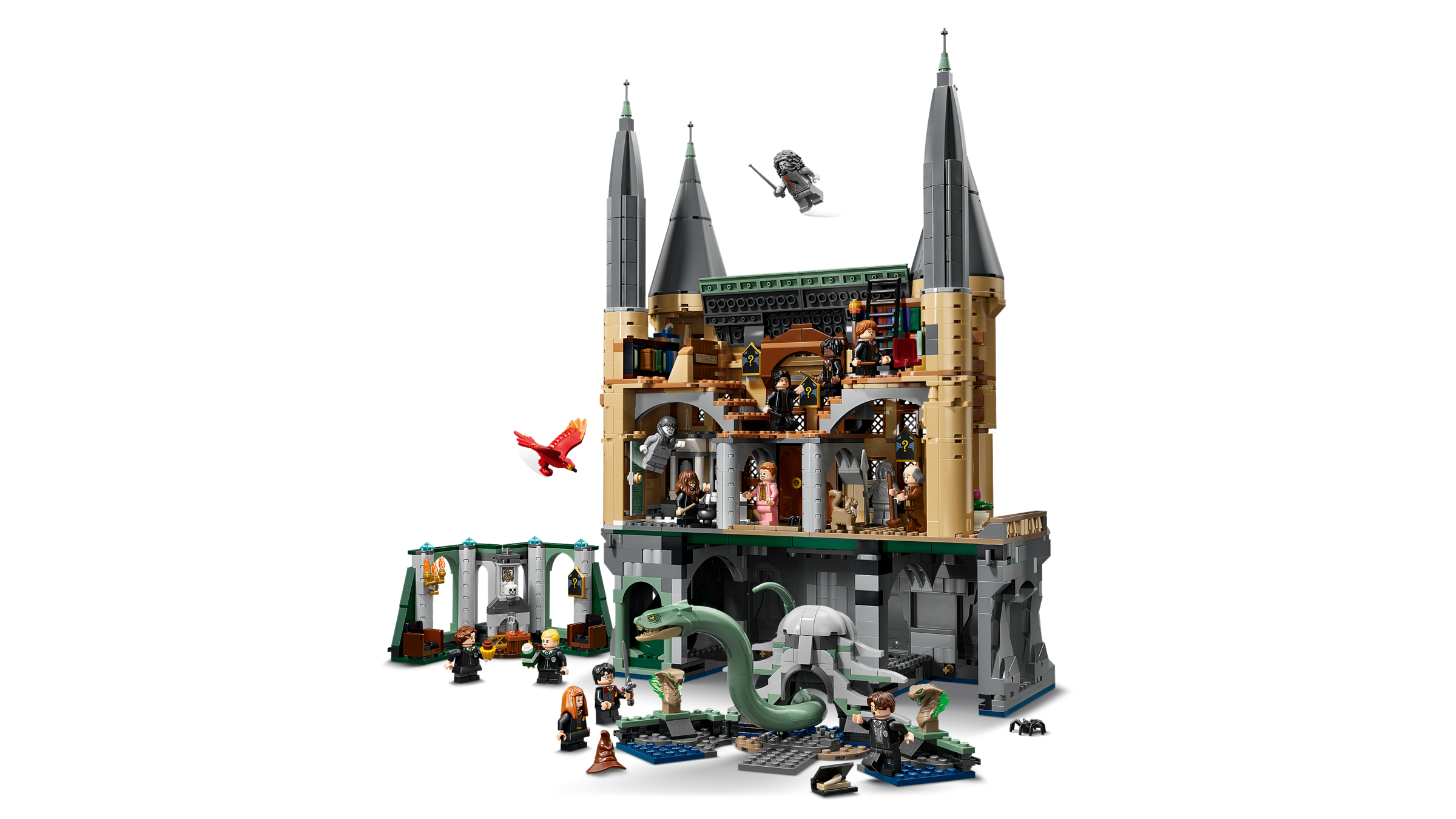 LEGO Harry Potter Hogwarts Castle East Wing building set, imported from the UK