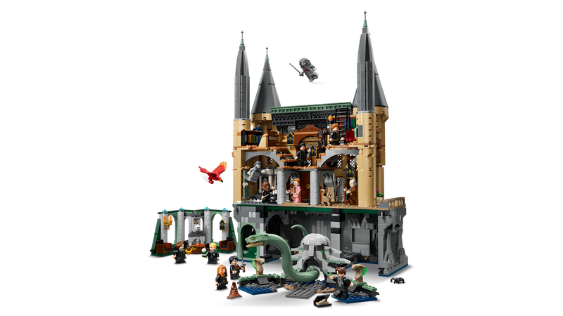 LEGO Harry Potter Hogwarts Castle East Wing building set, imported from the UK