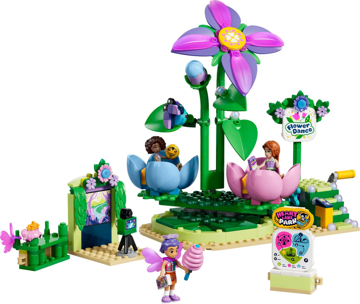 LEGO Friends Spinning Flower Fairy Teacup Ride building toy 42702, imported from the UK