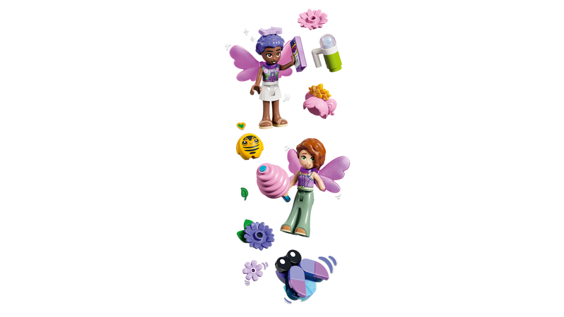 LEGO Friends Spinning Flower Fairy Teacup Ride building toy 42702, imported from the UK