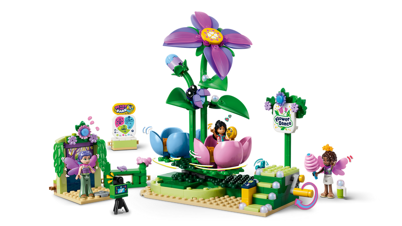 LEGO Friends Spinning Flower Fairy Teacup Ride building toy 42702, imported from the UK
