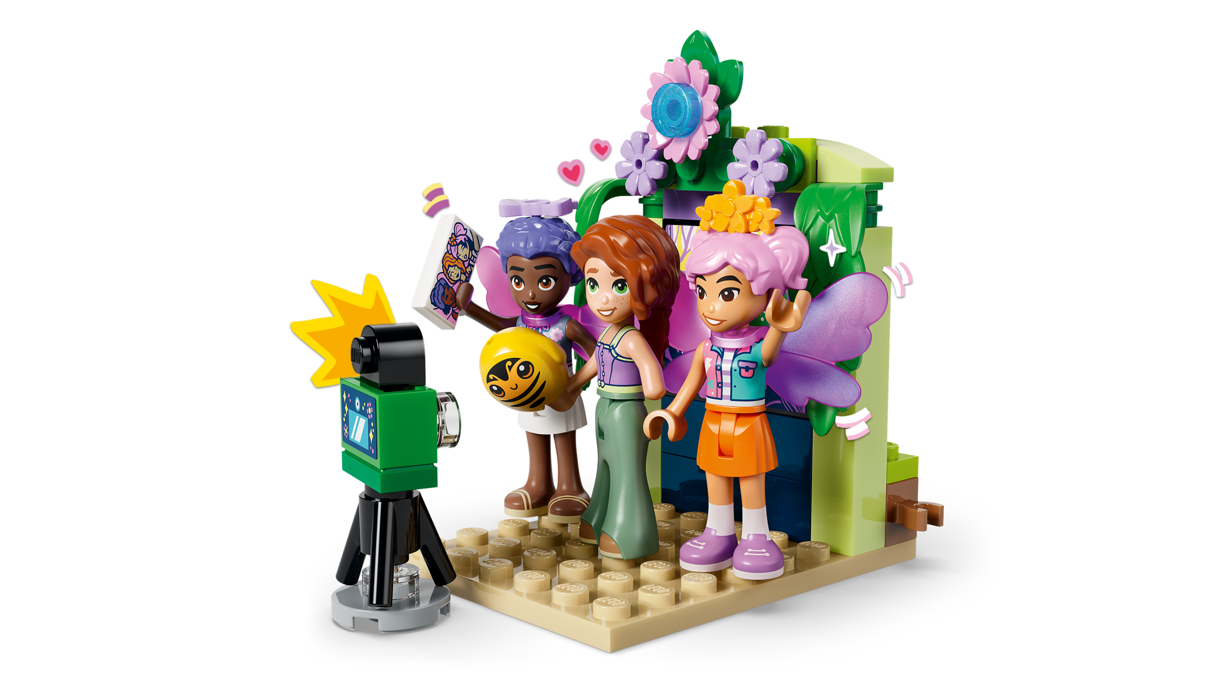 LEGO Friends Spinning Flower Fairy Teacup Ride building toy 42702, imported from the UK