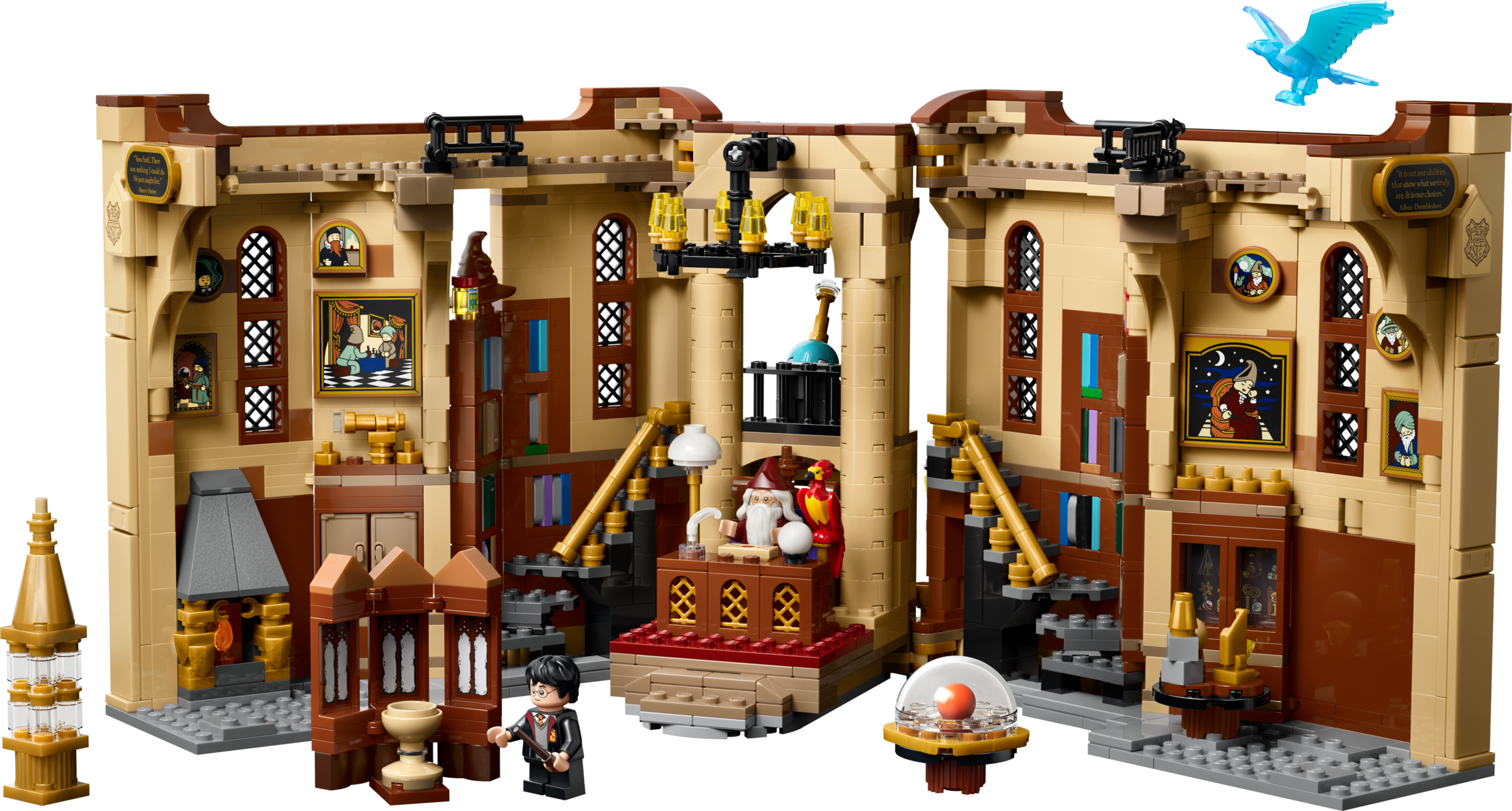 LEGO Harry Potter Dumbledore's Office book nook set - British product