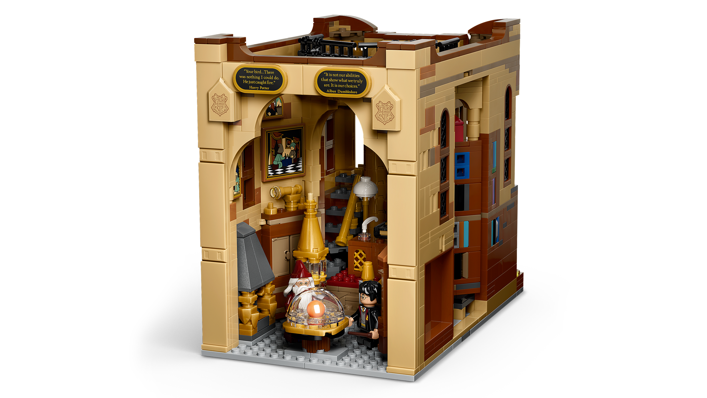 LEGO Harry Potter Dumbledore's Office book nook set - British product