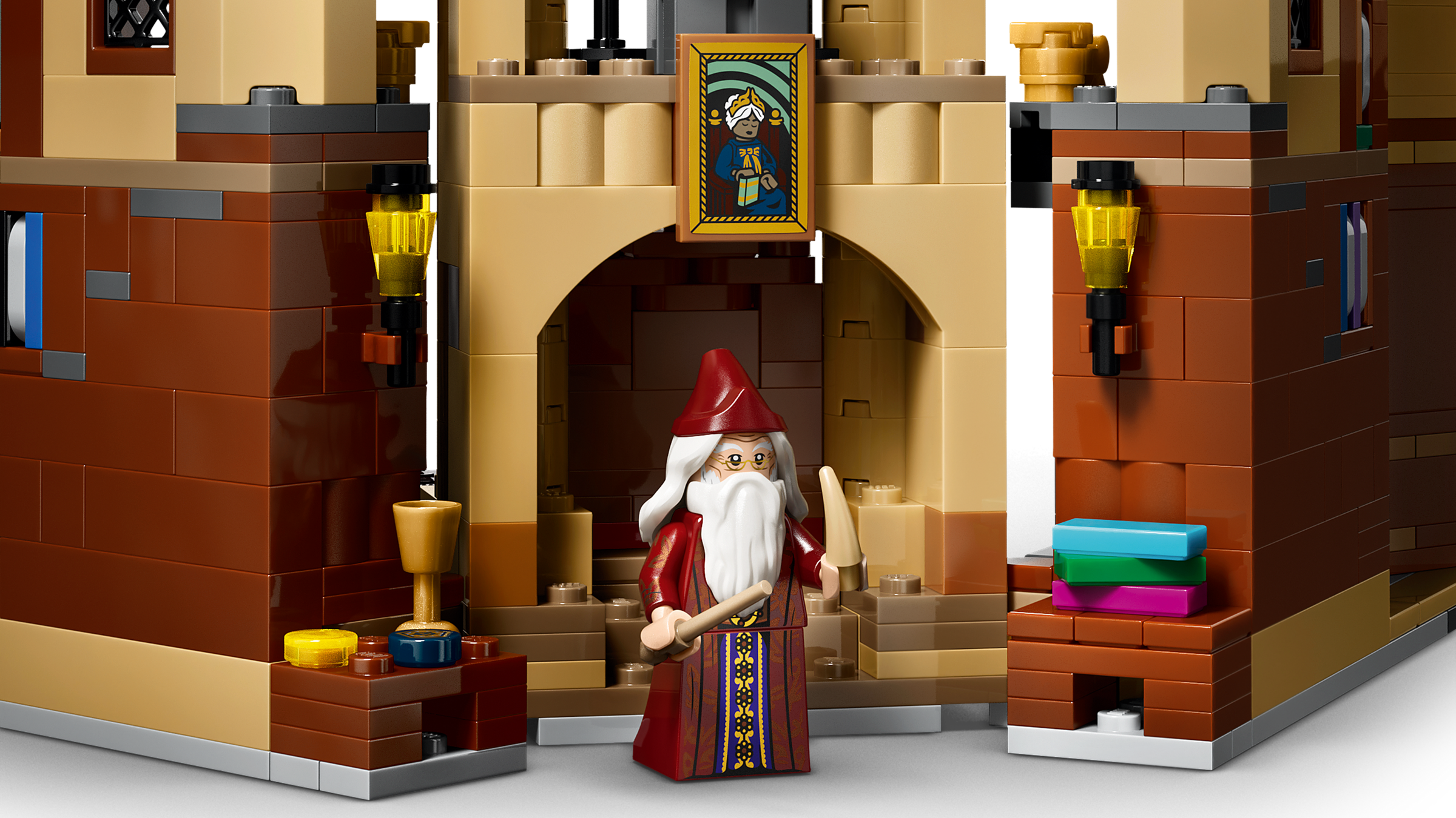 LEGO Harry Potter Dumbledore's Office book nook set - British product