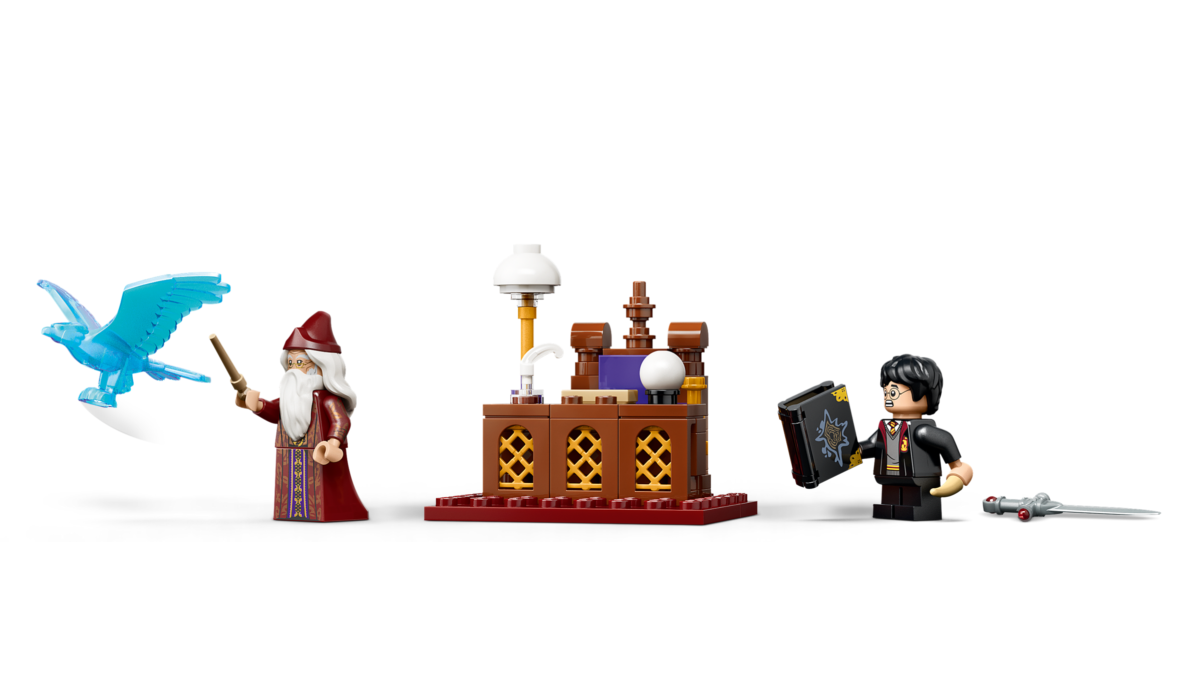 LEGO Harry Potter Dumbledore's Office book nook set - British product