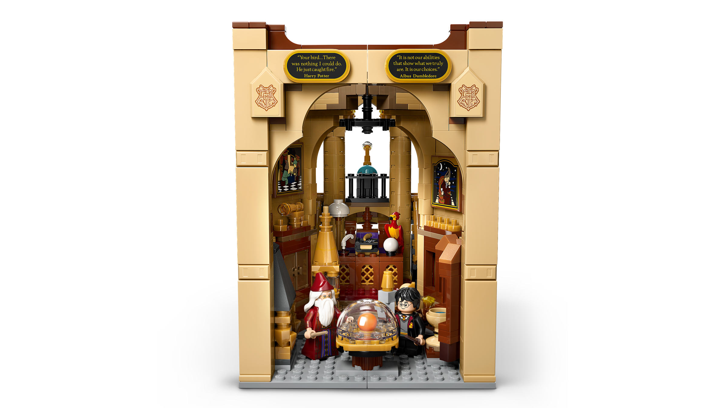 LEGO Harry Potter Dumbledore's Office book nook set - British product