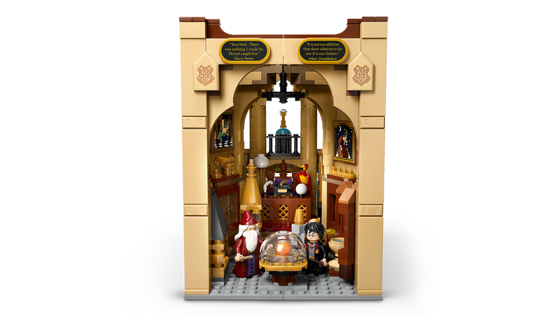 LEGO Harry Potter Dumbledore's Office book nook set - British product