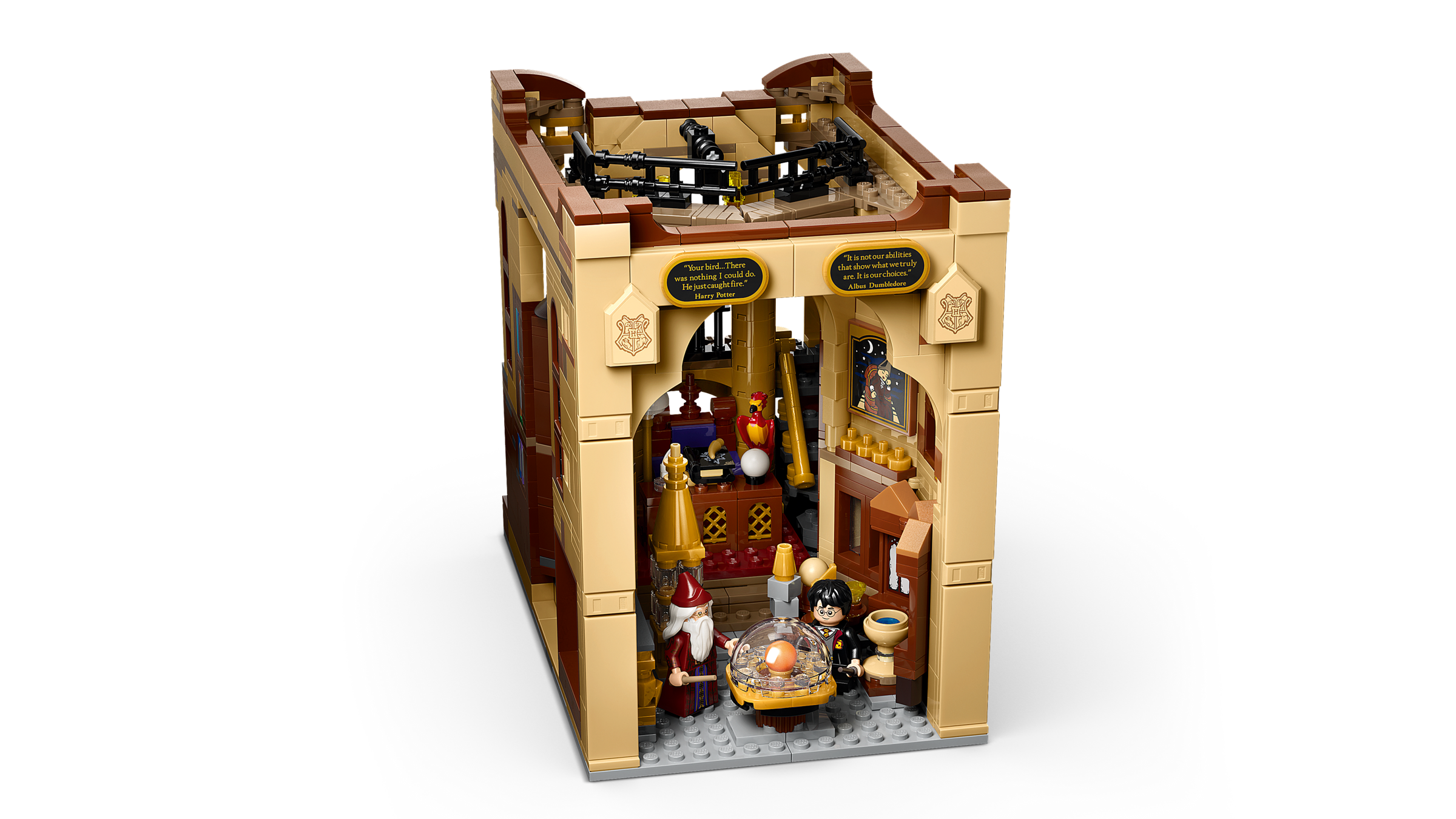 LEGO Harry Potter Dumbledore's Office book nook set - British product