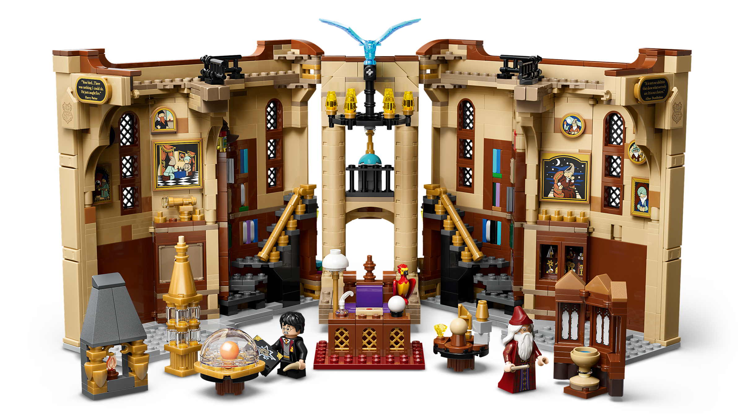 LEGO Harry Potter Dumbledore's Office book nook set - British product