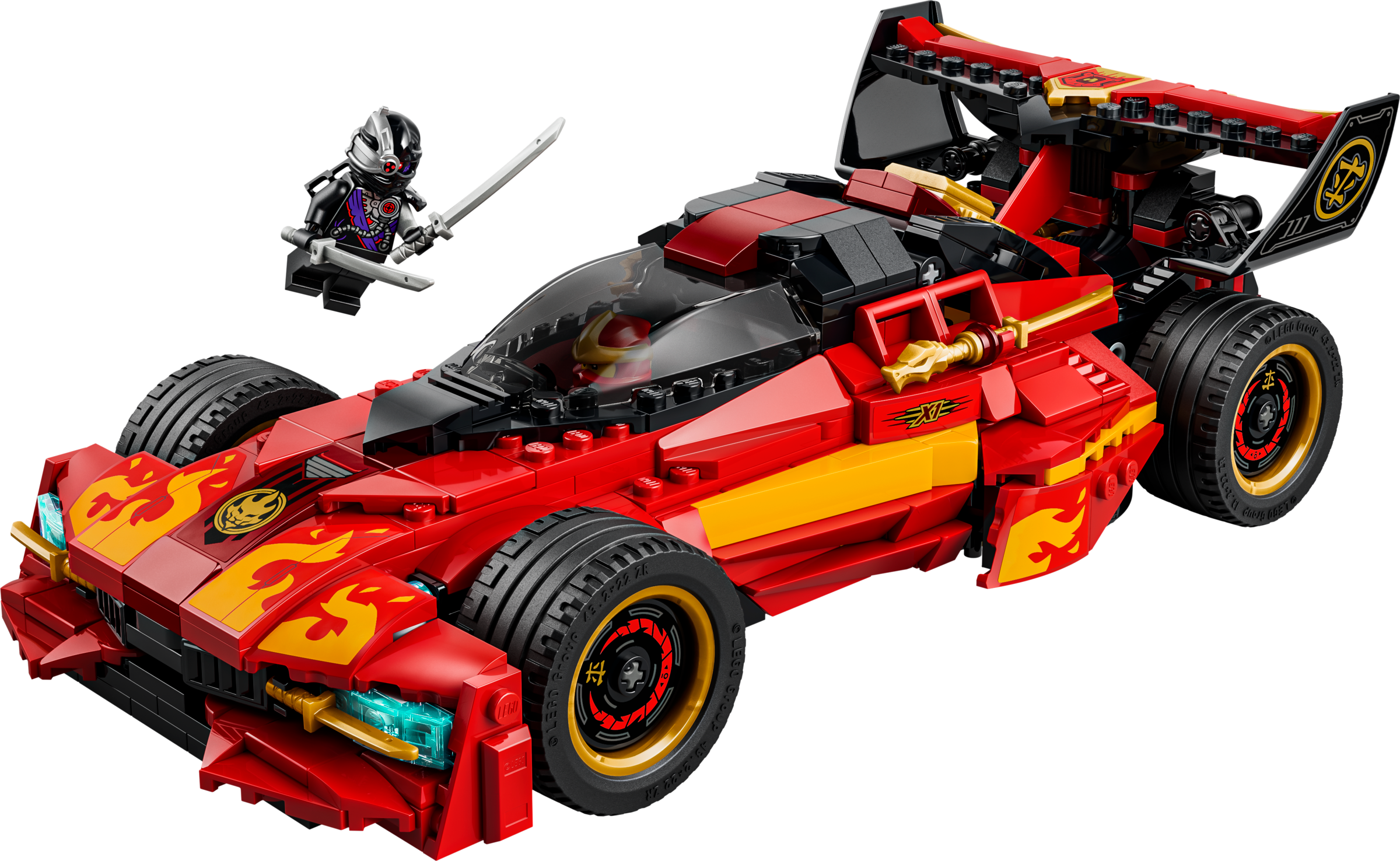 LEGO X-1 Ninja Charger 15th Anniversary building set 691 pieces, UK version