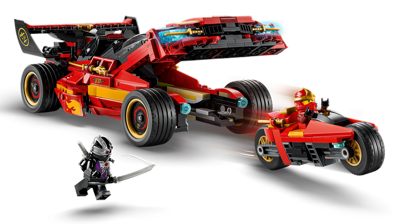 LEGO X-1 Ninja Charger 15th Anniversary building set 691 pieces, UK version