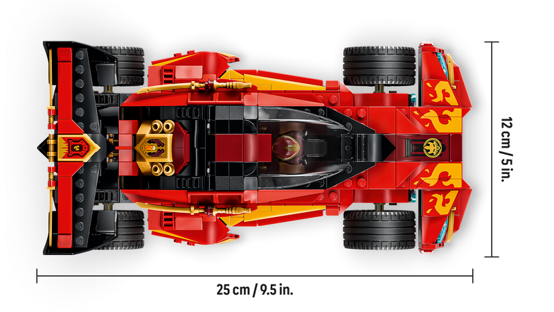 LEGO X-1 Ninja Charger 15th Anniversary building set 691 pieces, UK version