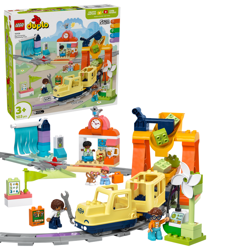 LEGO DUPLO Big Interactive Community Train, UK version